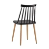 Кухонный стул Stool Group Морган пластиковый черный Y820 black