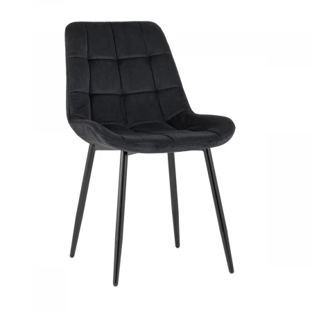 Кухонный стул Stool Group Флекс (box) велюр черный AV 405-N28-08(P)