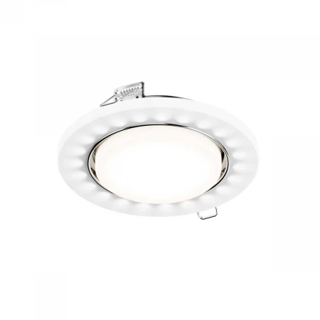 Встраиваемый светильник Hesby Lighting Aurora IP20, 15Вт + LED 4Вт, GX53, белый HSBL_0132