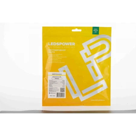 Светодиодная лента LEDS POWER 2835 240/м (22Вт/м) 24В теплая, серия ПРО125 009032