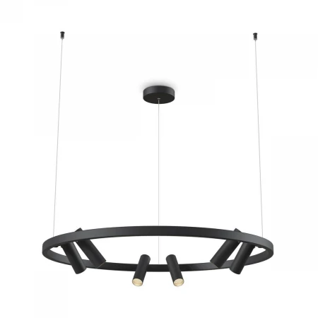 Подвесная светодиодная люстра Maytoni Satellite MOD102PL-L42BK