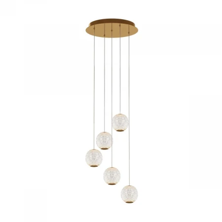 Подвесная светодиодная люстра Maytoni Sapphire MOD293PL-L30BS3K