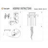 Подвесная светодиодная люстра Kink Light Эванте 08456-10A,19