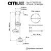 Подвесной светильник Citilux CL719031
