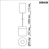 Подвесной светодиодный светильник Novotech Over Lisse 359438 Подвесной светодиодный светильник Novotech Over Lisse 359438