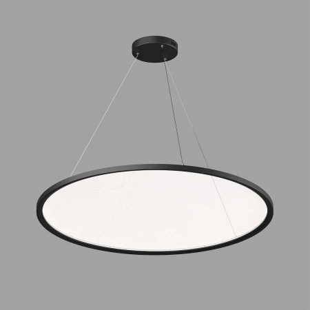 Подвесной горизонтальный светодиодный светильник Denkirs Veil DK6620-BK