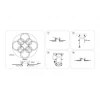 Светильник потолочный Ambrella light ACRYLICA FA8945