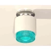 Комплект накладного светильника Ambrella light Techno Spot XS7510082 SWH/BL белый песок/голубой (N7927, C7510, N7194)
