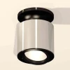 Комплект накладного светильника Ambrella light Techno Spot XS7405020 PSL/PBK серебро полированное/черный полированный (N7926, C7405, N7002)