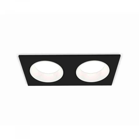 Комплект встраиваемого светильника Ambrella light Techno Spot XC6526001 SBK/SWH черный песок/белый песок (C6526, N6110)