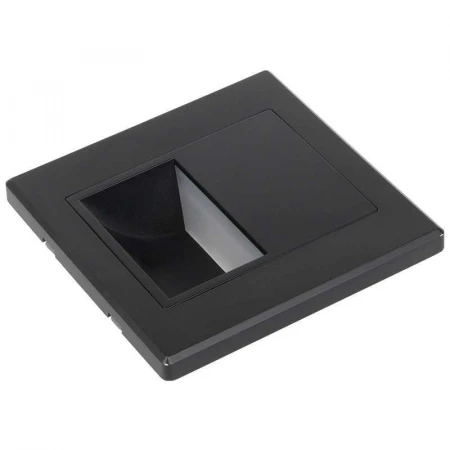 Светильник для ступеней General GSTL-ST2-2BT-5K металл, квадрат, черный