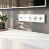 Рамка Werkel Slab на 5 постов белый софт W0052961 4690389207921