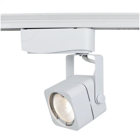 Трековый светильник свободного перемещения (на шину) Arte Lamp A1314PL-1WH LINEA GU10 1x50W IP20