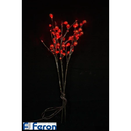 Световая фигура "красные ягоды", ld216b