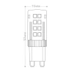 Лампа светодиодная Feron LB-432 G9 5W 4000K