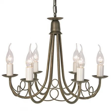 Люстра Elstead Lighting MN6 BLK/GOLD MINSTER