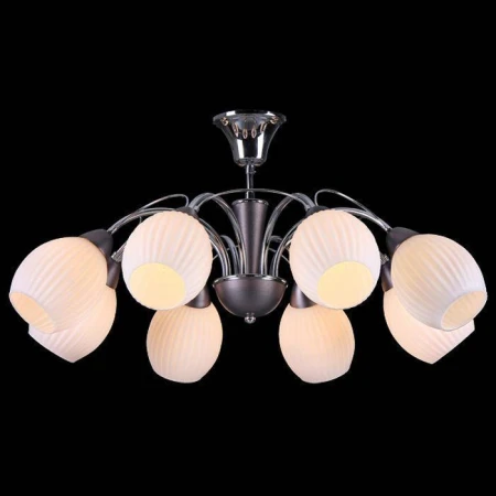 Люстра Natali Kovaltseva 11402/8C CHROME, GREY 11402