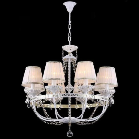 Люстра Natali Kovaltseva 10849/8C WHITE GOLD 10849