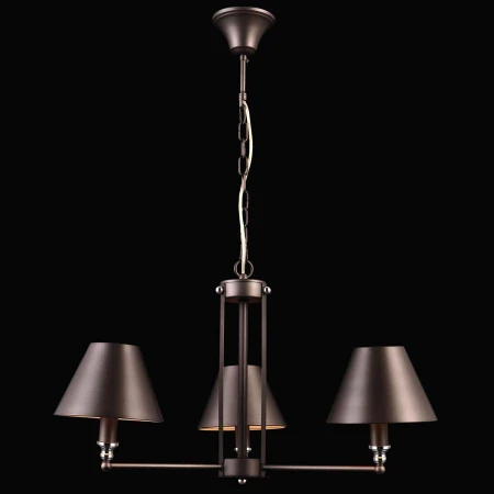 Люстра Natali Kovaltseva Marquis 81000-3C GRAY BRASS Marquis