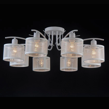 Люстра Natali Kovaltseva AMSTERDAM 81053-8C SATIN WHITE AMSTERDAM