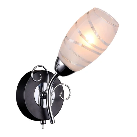 Бра IDLamp 846/1A-Blackchrome Edwidge