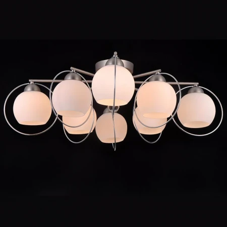 Люстра Natali Kovaltseva SPHERE II 81051-8C SATIN NICKEL