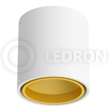 Точечный светильник LEDRON KEA R ED-GU10 WHITE/GOLD