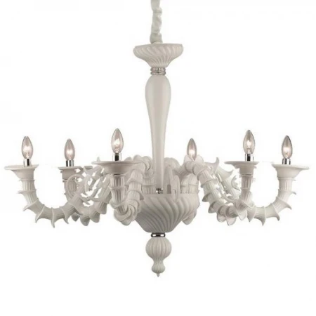 Люстра Ideal Lux CA REZZONICO SP6 BIANCO CA REZZONICO