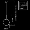 Подвесной светильник Lightstar Globo 813021