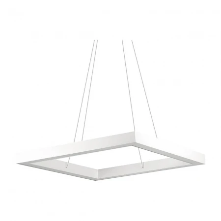 Подвесной светодиодный светильник Ideal Lux Oracle D60 Square Bianco