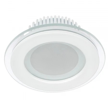 Встраиваемый светодиодный светильник Arlight LT-R96WH 6W Warm White 015575