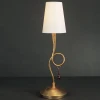 Настольная лампа Mantra Paola Painted Gold 3545 Настольная лампа Mantra Paola Painted Gold 3545
