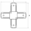 Коннектор X-образный Lightstar Barra 502149