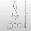 Подвесная люстра Zumaline Crystal P0076-03R-F4FZ